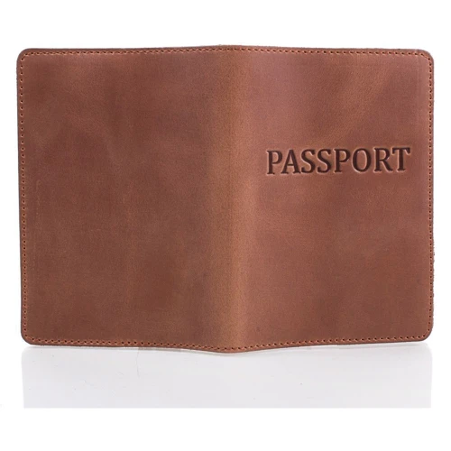 Обложка для документов DNK Leather коричневая (DNK-Pasport-Hcol-N): Тип Обложки для документов