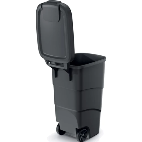 Бак для мусора Prosperplast WHEELER 110 л черный (5905197463292)