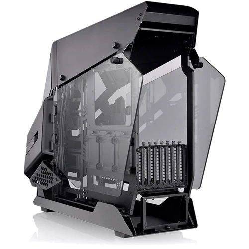 Корпус Thermaltake AH T600 Black (CA-1Q4-00M1WN-00): Материал передней панели закаленное стекло, сталь и пластик