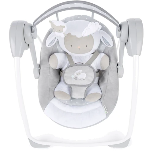 Кресло-качели Ingenuity Comfort 2 Go - Cuddle Lamb (074451121843): Возраст с рождения