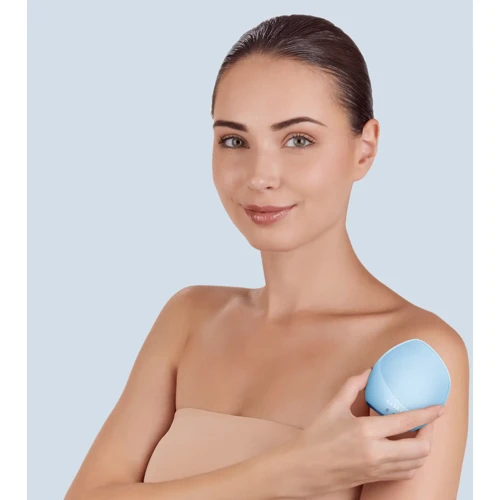 Ультразвуковая щетка для тела и интенсивный пилинг GESKE Sonic Body Brush&Intensive Exfoliator 7в1 aquamarine фото 5