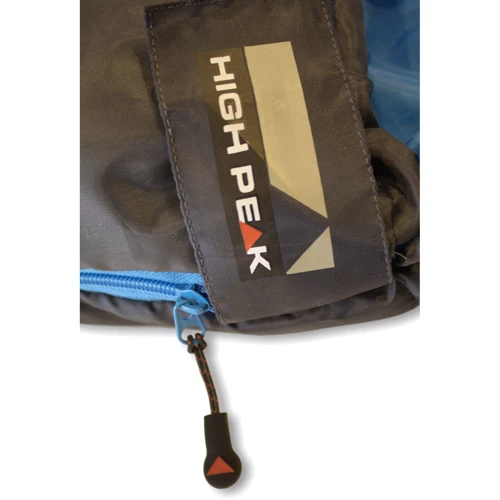Спальний мішок High Peak TR 300/0 ° C Anthra / Blue Left (23065): Тип кокон