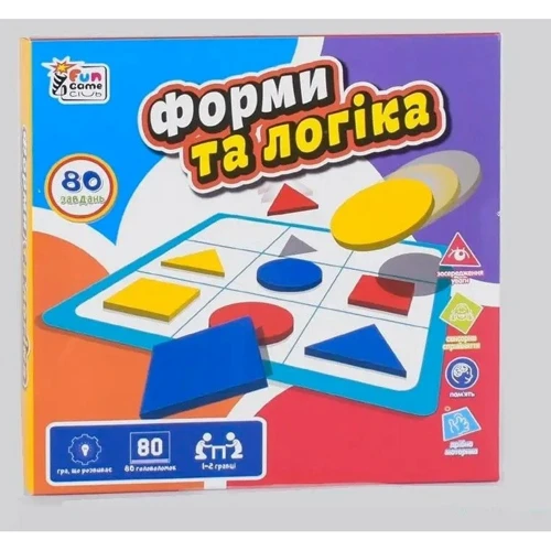 Развивающая игра 4FUN Game Club Формы и логика (UKB-B 0034)