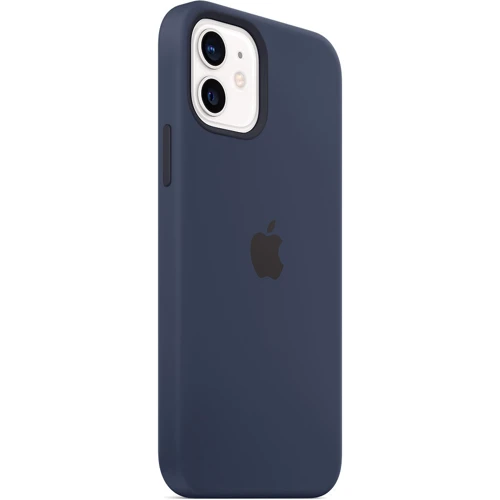 Чехол для iPhone Apple Silicone Case with MagSafe Deep Navy (MHL43) for iPhone 12/iPhone 12 Pro фото 7