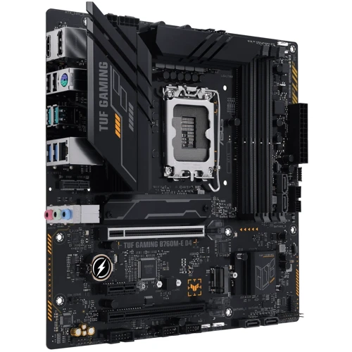 ASUS TUF GAMING B760M-E D4: Роз'єми на платі USB 3.2 Gen 2, USB 3.2 Gen 1, M.2, SATA 3.0, СОМ