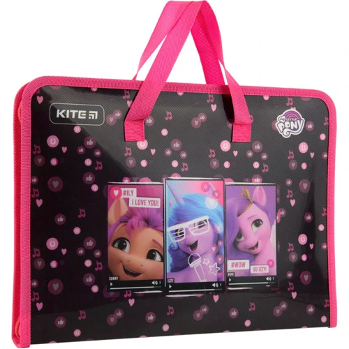 Папка-портфель на блискавці Kite My Little Pony 1 відділення A4 (lp22-202): Тип Портфель
