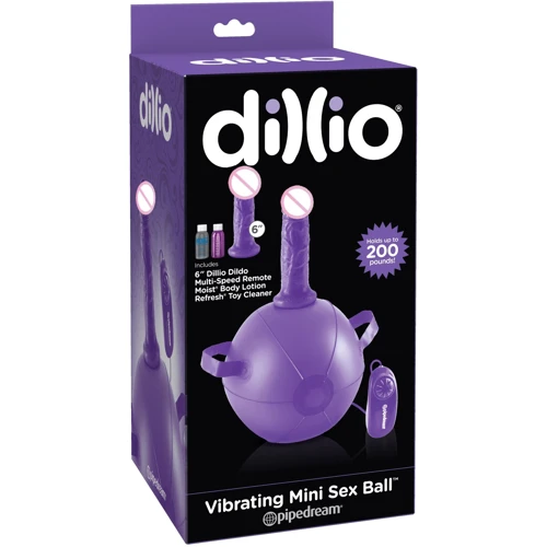 Мини-шар для секса с вибратором Pipedream Vibrating Mini Sex Ball, 15,2х4,1 см