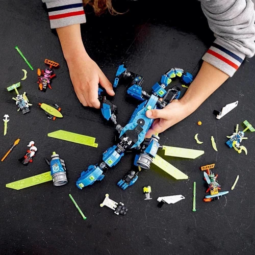 Конструктор LEGO Ninjago Кибердракон Джея (71711): Рекомендуемый возраст (макс) 16 лет