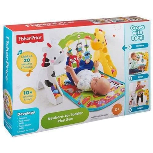 Килимок Fisher-Price 3 в 1 Зростаємо разом (CCB70): Розмір, см 43 x 11