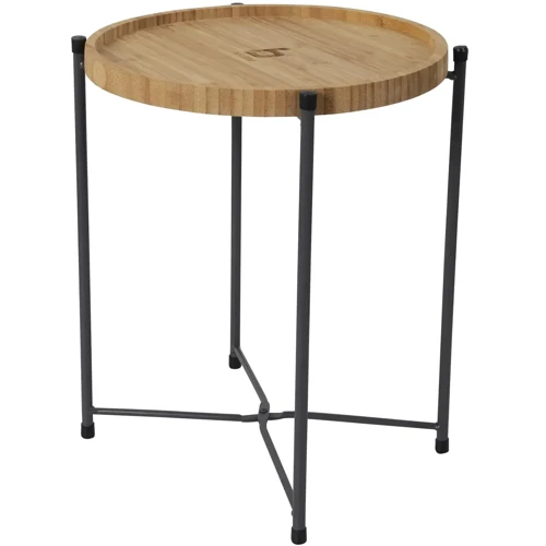 Стол для кемпинга Bo-Camp Carnaby M 32x32 cm Bamboo Brown (1404322): Максимально допустимая нагрузка 20 кг