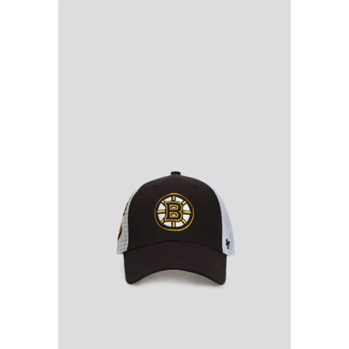 Мужская бейсболка 47 Brand Boston Bruins Malvern Wool черная (H-MLVRN01WBV-BK)