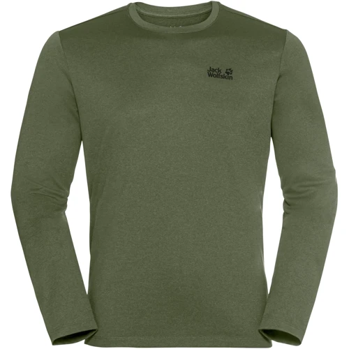 Термолонгслив Jack Wolfskin Sky Thermal LS T M 1808681_4129 52 (XL) зелений