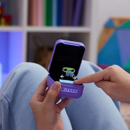 Інтерактивна іграшка з цифровими героями Bitzee - Мої піксельні улюбленці фіолетовий (6067790)