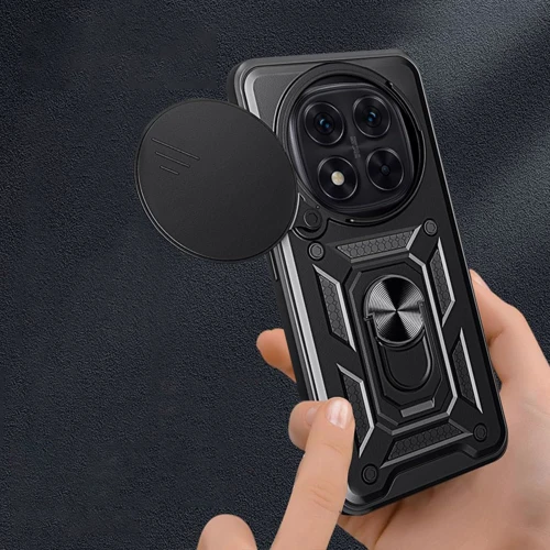 Чохол для телефона BeCover Military Black для Xiaomi Redmi Note 14 Pro 5G (712869): Колір черный