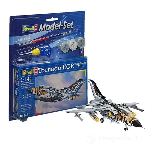 Подарочный набор Revell Многоцелевой боевой самолет Tornado ECR Tigermeet 2011 1:144 (64846)
