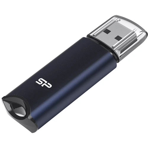USB-флешка Silicon Power 64GB Marvel M02 USB 3.2 Aluminum Blue (SP064GBUF3M02V1B): Стандарт USB USB 3.2