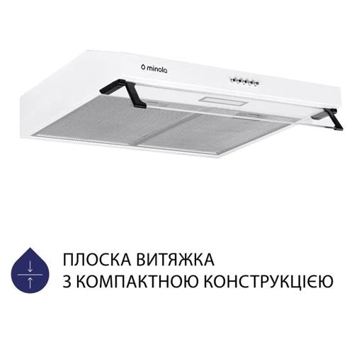 Вытяжка Minola HPL 514 WH фото 10