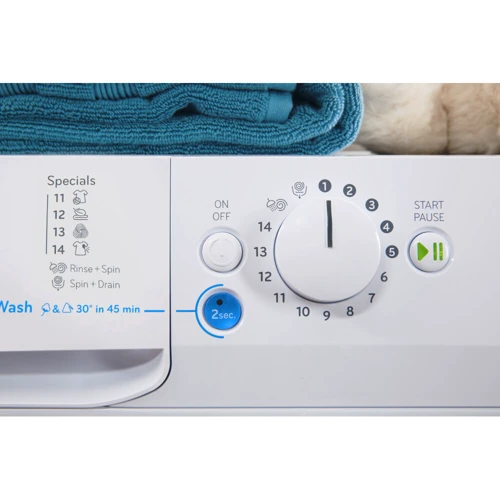 Стиральная машина Indesit BWSA 61253 W EU: Тип загрузки фронтальная