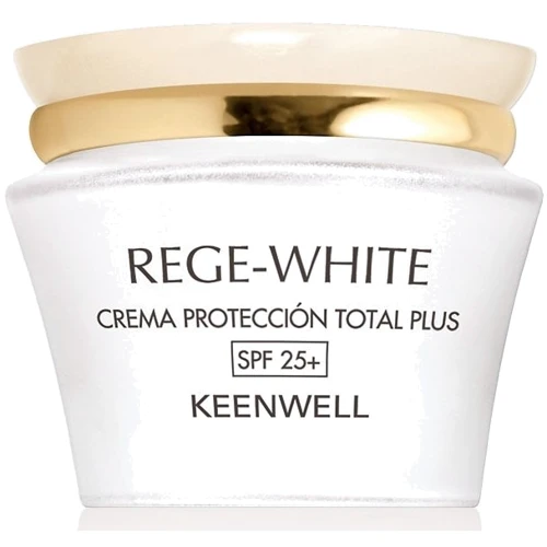 Keenwell Rege-White Total Plus Protection Cream SPF 25+ Защитный крем Тотал Плюс 200 ml: Назначение Защита от солнца, Восстановление