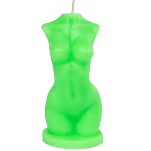Свеча LOVE FLAME - Lady Green Fluor, CPS12-GREEN