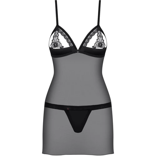 Комплект Obsessive 865-CHE-1 chemise, S/M