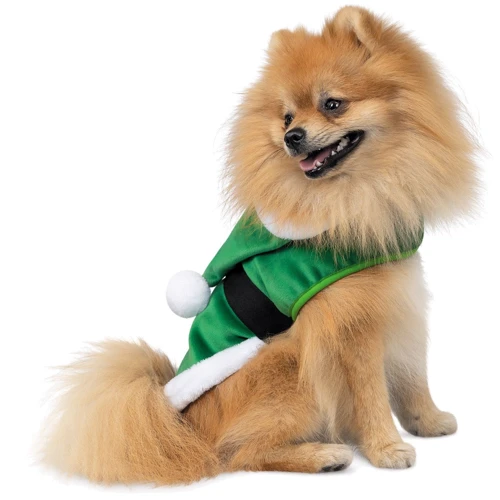 Попона Pet Fashion SANTA зеленая S (4823082432073) фото 6