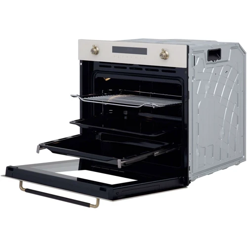 Духовой шкаф электрический Interline OER 760 ETX VA: Размеры 59.6x59.5x56.6 см