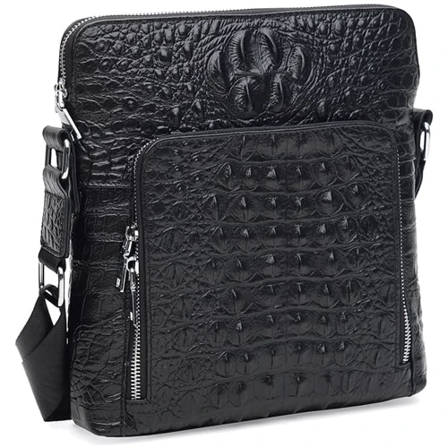 Мужская сумка через плечо Keizer черная (K17607-3bl-black)