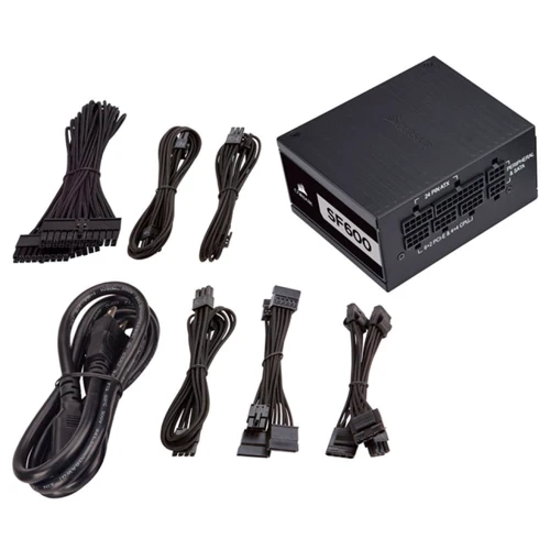 Блок живлення Corsair SF600 (CP-9020182-EU): ККД,% 92