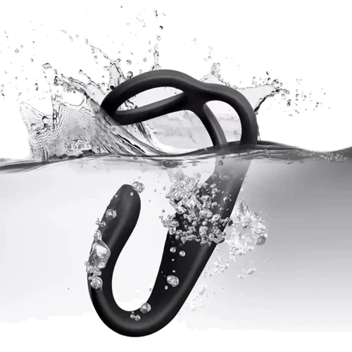 Вібратор Rocks Off The Vibe з ерекційним кільцем та дистанційним керуванням