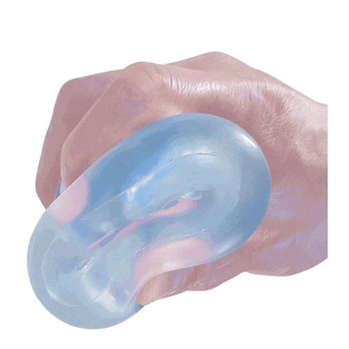 Мастурбатор LYBAILE Pretty Love Transparent Spiral Masturbator Blue (BM-009229N)