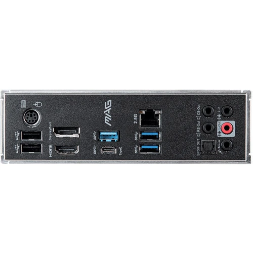 MSI MAG B460M Mortar Socket 1200: Роз'єми на задній панелі USB 3.0 (USB 3.1 Gen 1)
