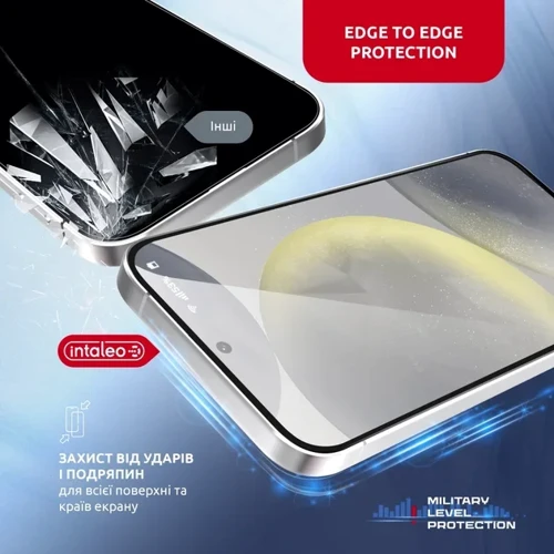 Intaleo Tempered Glass MagicBox Black for Samsung S921 Galaxy S24 фото 5