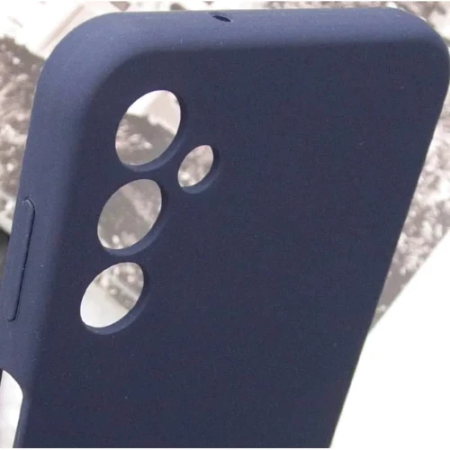 Чехол для телефонов Lakshmi Premium Silicone Case with Logo Full Camera Midnight Blue for Samsung A245 Galaxy A24 4G: Пленка в комплекте нет