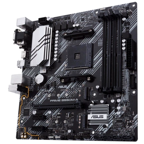 ASUS PRIME B550M-A/CSM: Разъемы на задней панели USB 3.2 Gen 1, USB 2.0