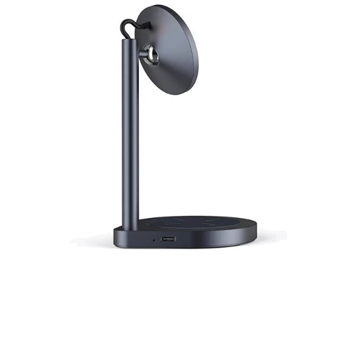 Зарядний пристрій WIWU Wireless Charger Stand MagSafe X25 Power 20W Space Grey для iPhone 16 I 15  I 14 I 13 I 12 series фото 5