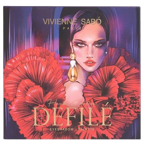 Vivienne Sabo Haute Couture Triomphe 02 defile Палетка тіней для повік 9 кольорів 15 g: Вид Палетки теней