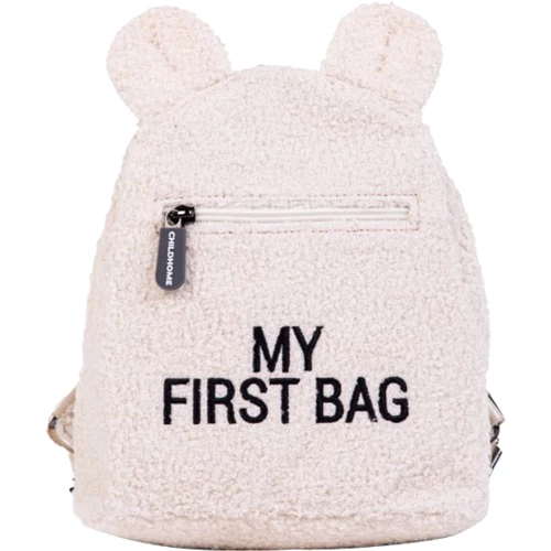 Рюкзак детский Childhome My First Bag Teddy White (CWKIDBTW