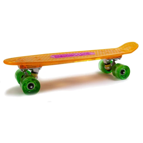 Penny Fish Skateboard Original Orange Музыкальная и светящаяся дека