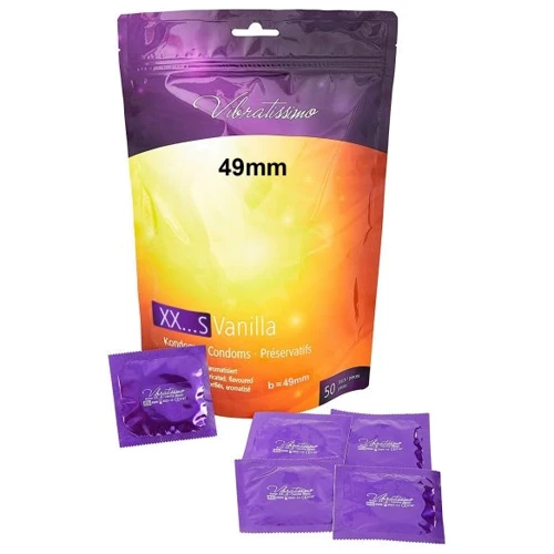 Презервативы Amor Vibratissimo XX ... S Vanilla, 49 мм, 50 шт.: Тип Ароматизированные