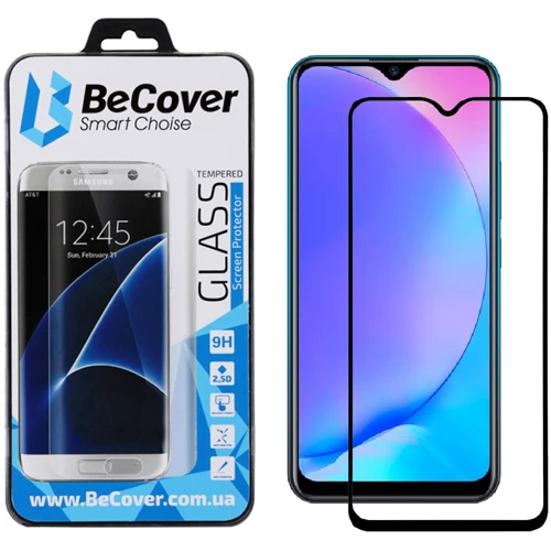 Аксессуар для смартфона BeCover Tempered Glass Black for Vivo Y17 (703947)