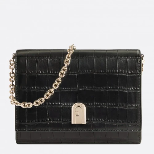 Жіноча сумка крос боді Furla 1927 Mini Crossbody 18 чорна (1048407)