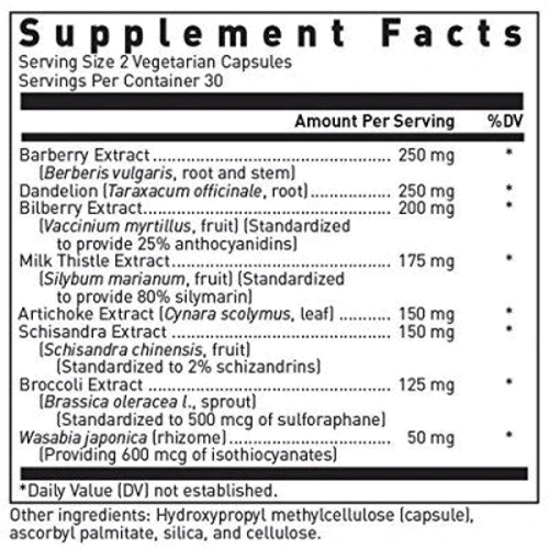 Douglas Laboratories Ultra Liver Support 60 caps Детоксикація печінки: Форма випуску капсули