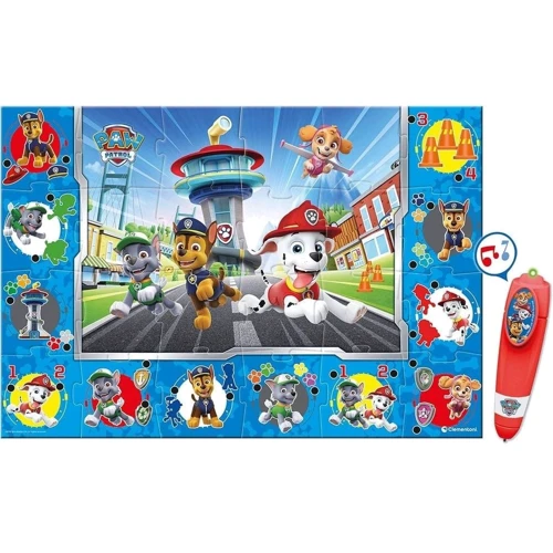 Пазл з інтерактивною ручкою Clementoni Paw Patrol 70х100 см (8005125619702): Тип Игровые наборы