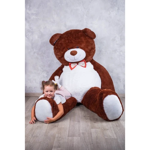 Мягкая игрушка Уильям 250 см шоколад