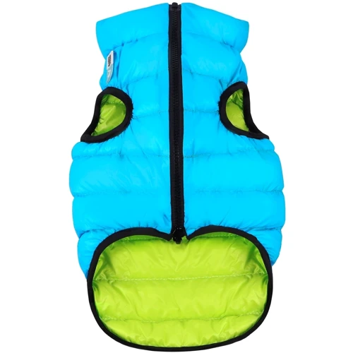 Курточка двусторонняя AiryVest для средних собак, размер M 50, салатово-голубая (4823089300146): Длина спины 45-50 см