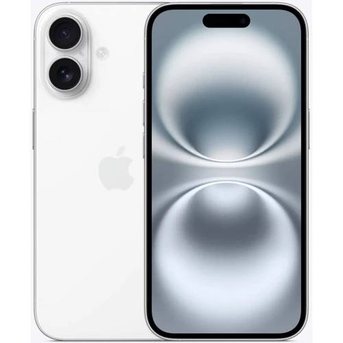 Apple iPhone 16 128GB White (MYE93SX/A) UA: Основная камера Двойная 48 МП + 12 МП