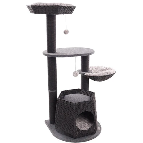 Когтеточка Flamingo Scratching Tree Berliot игровой комплекс для котов (59230)