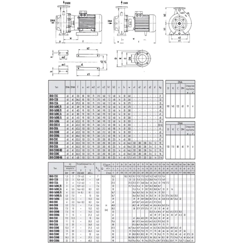 Saer IR 40-125С: Мощность, кВт 1.5