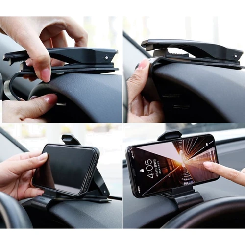 Держатель Baseus Car Holder Black (SUDZ-01) фото 5